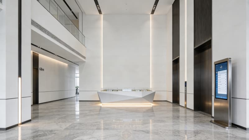 合肥6000㎡办公楼设计：现代简约风加智能系统，高效办公首选